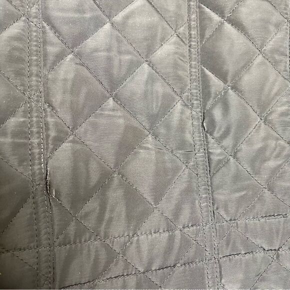 Michael Kors Quilted Water Resistant Anorak Jacket Black L - Picture 10 of 10